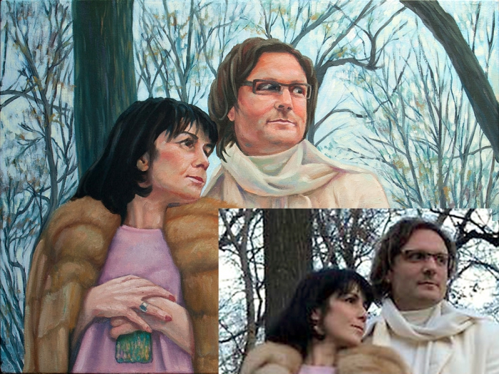 Painting, portrait in Kamenetz-Podolsk