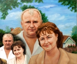 Портрет олійними фарбами по фото. Заказать портрет маслом по фотографии_47