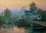 Пейзажний живопис. Картини з пейзажем купити. Пейзаж._16
