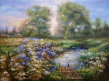 Пейзажний живопис. Картини з пейзажем купити. Пейзаж._67