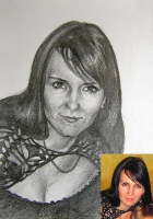 Pencil portrait on paper_4