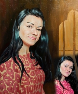 Portrait oil on canvas_34