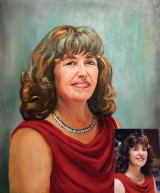 Portrait oil on canvas_39