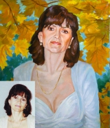 Obraz olejny portretowy Zamów portret w oleju na płótnie._20