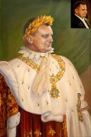 Obraz olejny portretowy Zamów portret w oleju na płótnie._32